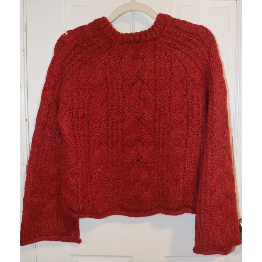 Universal Thread Vibrant Red Knit Pullover - image 7